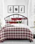 Royal Plaid Ivory/Red by 6ix Tailors Fine Linens
